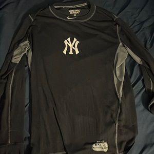 New York Yankees Nike Pro Combat Performance Long Sleeve XL